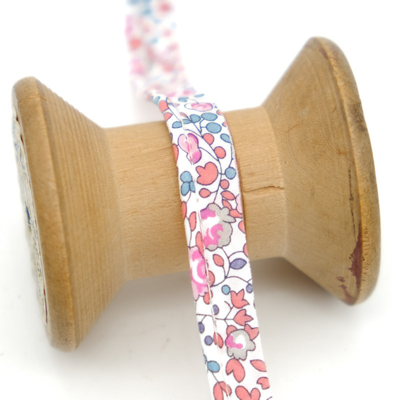 Liberty Fabrics Eloise Pink Piping - Maison Klem